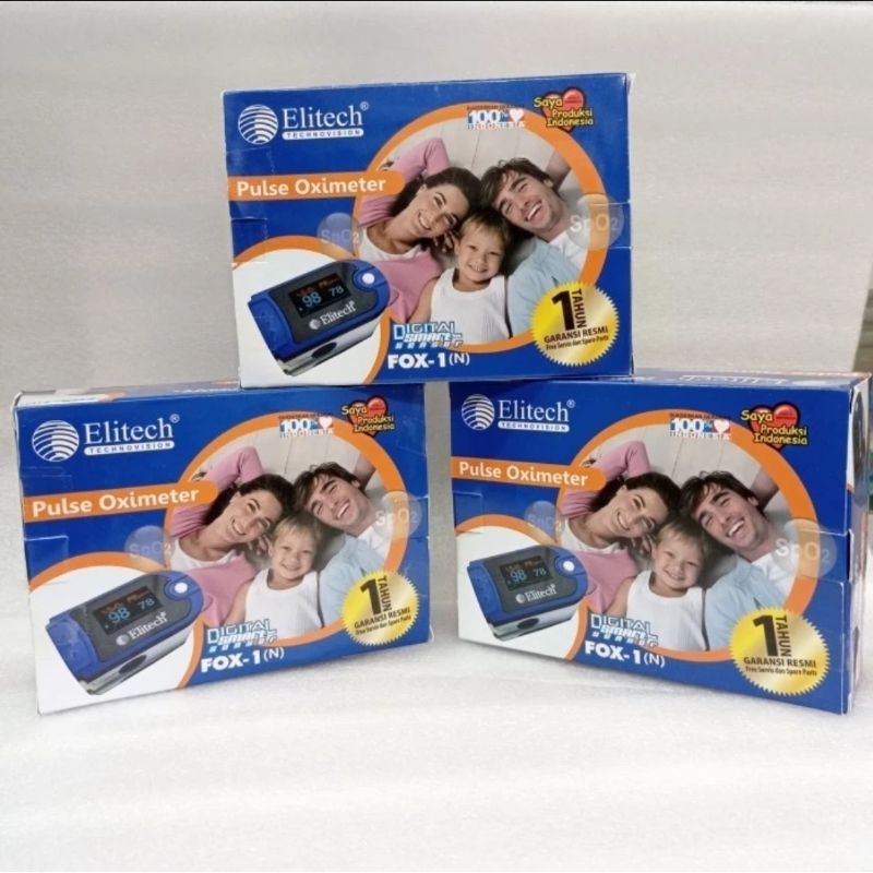 ELITECH Pulse Oximeter FOX-1N Alat Ukur Saturasi Oksigen Digital