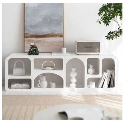 Rak Display Aesthetic | TV Cabinet | Lemari Rak Pajangan TV