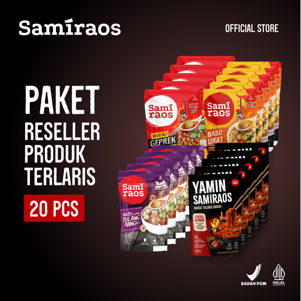 

SAMI RAOS - Paket Reseller Produk Terlaris