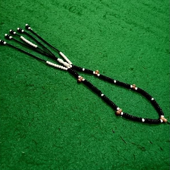 tasbih sovenir tijani/toriqoh maroco tempurung kelapa/batok kelapa warna asli hitam natural