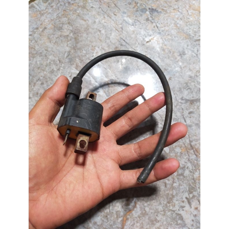 Coil Koil Ignition Suzuki Satria F Fu Kabel Kurabe Original Bekas Copotan Motor Second 2nd