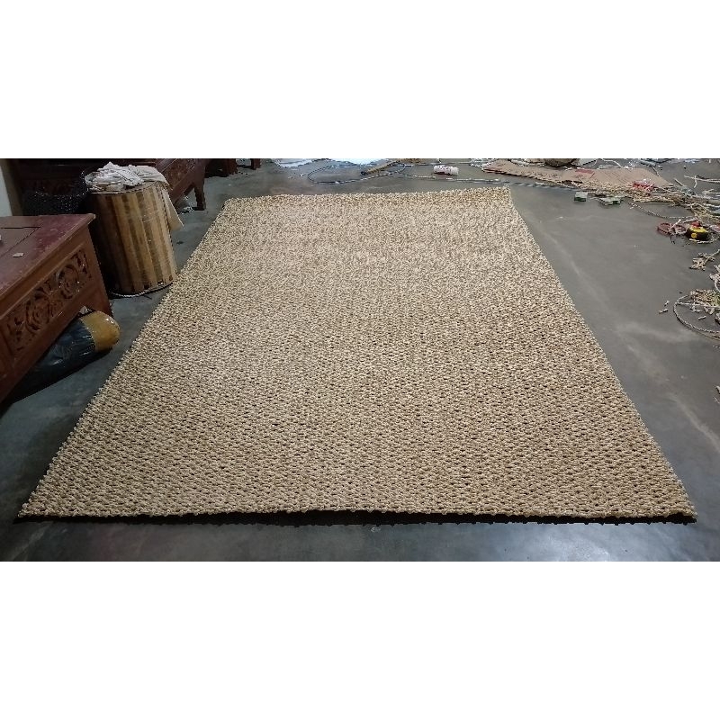 Rug Seagrass Kotak (200cm x 150cm) / Karpet Anyaman Natural