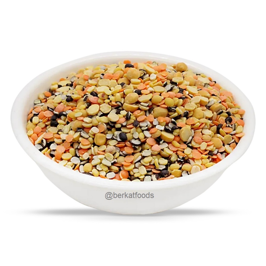 

Panchratna Mix Dal / Five Mixed Lentils Daals / Panchratan Panchmel Dhal / Moong Masoor Toor Chana Urad