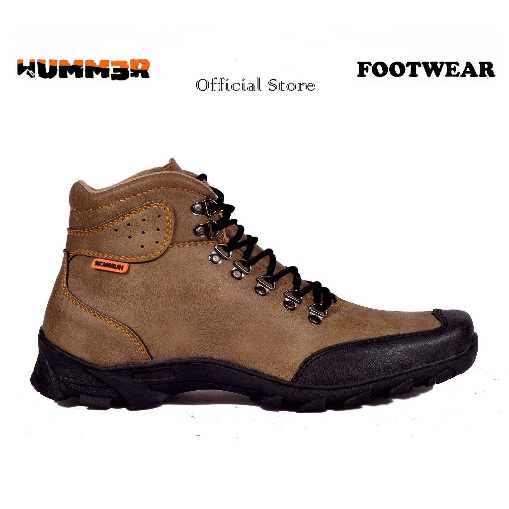 HUMM3R Apollo Army - Sepatu Boots Adventure Pria Jumbo
