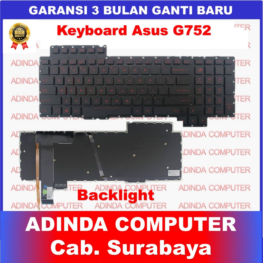 Keyboard Asus ROG G752 G752V G752GL G752VS G752VT G752VW G752VY G752VS
