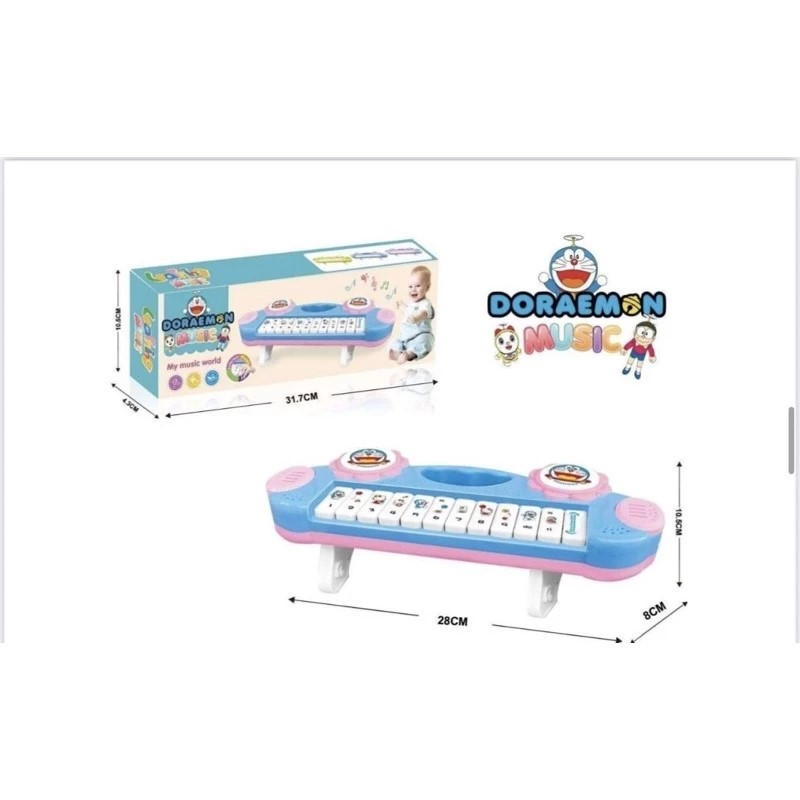 mainan anak piano doraemon music keyboard - mainan piano anak music - mainan anak anak - mainan pian