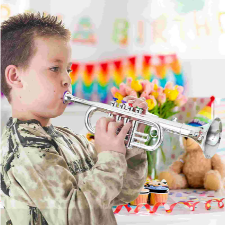 SOF Mini Saxophone / Terompet Mainan Anak-anak / Alat Musik Plastik untuk Belajar Anak