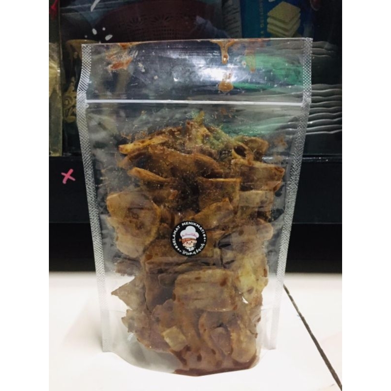 

Keripik pisang cokelat lumer