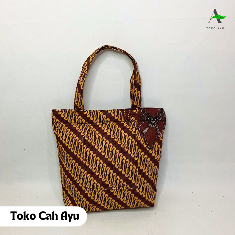 TOKO CAH AYU/TAS JINJING BAHAN BATIK/TAS UNIK JOGJA