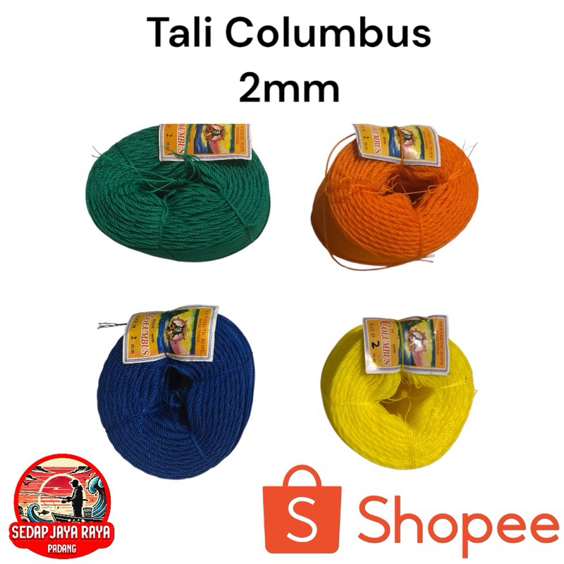 

Tali Tambang Columbus 2 2.5 & 3 mm
