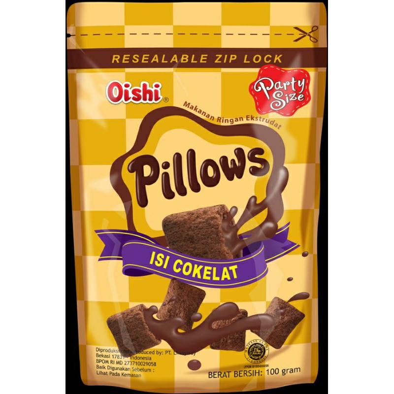 

Oishi pillows coklat