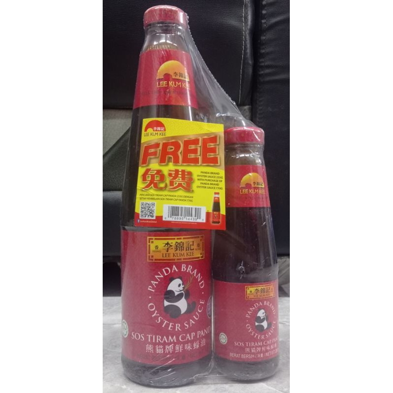 

Lee Kum Kee Panda Brands Sos Tiram Cap Panda 770g + 255g
