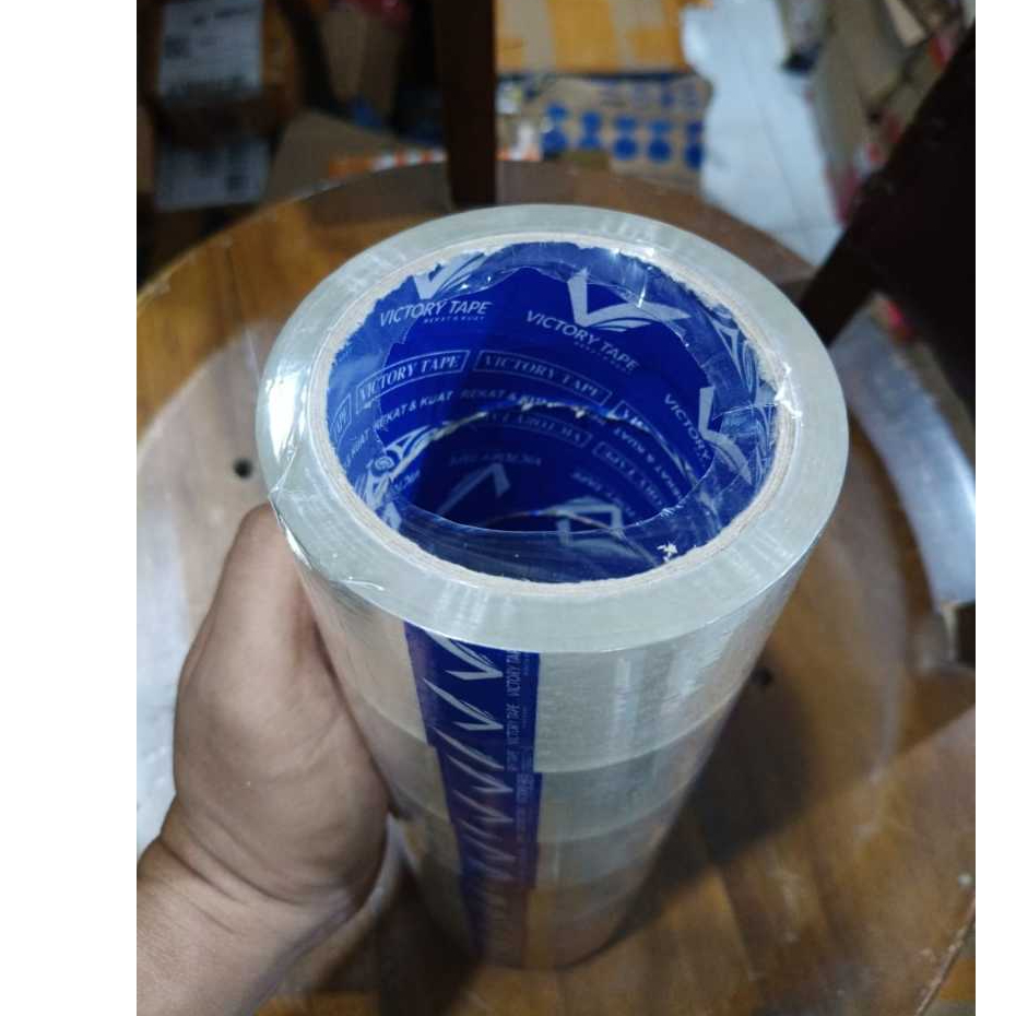 

(1 SLOP 6PCS) LAKBAN BENING 90YARD ISOLASI CLEAR 48MM 48 MM 2" 2 INCH INCI TEBAL KUALITAS NACHI