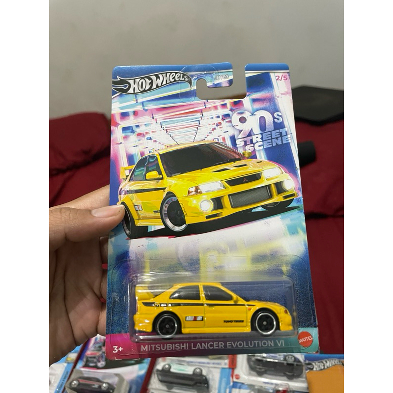 hot wheels mitsubishi lancer evolution VI