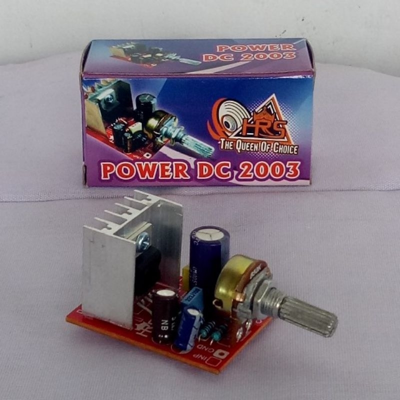 KIT POWER AMPLI DC 12V TDA2003 BY HRS