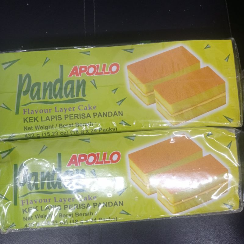 

Apollo Rasa Pandan Flavour Cake