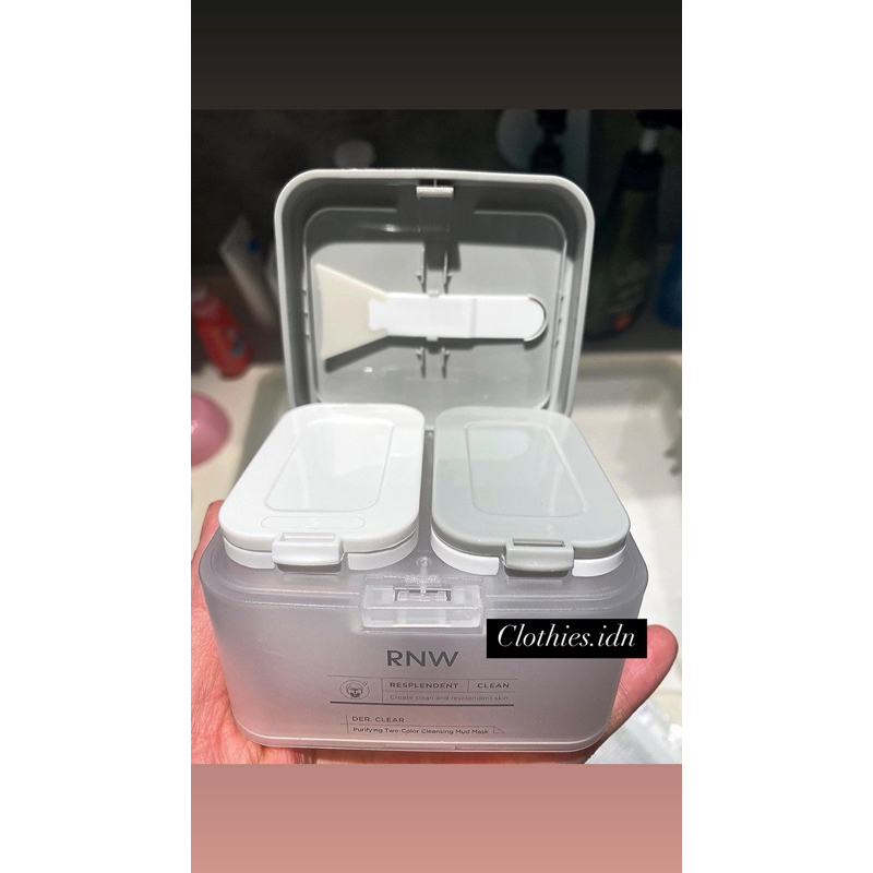 RNW Purifying Two-Color Cleansing Mud Mask | 2 in 1 ORIGINAL 100%