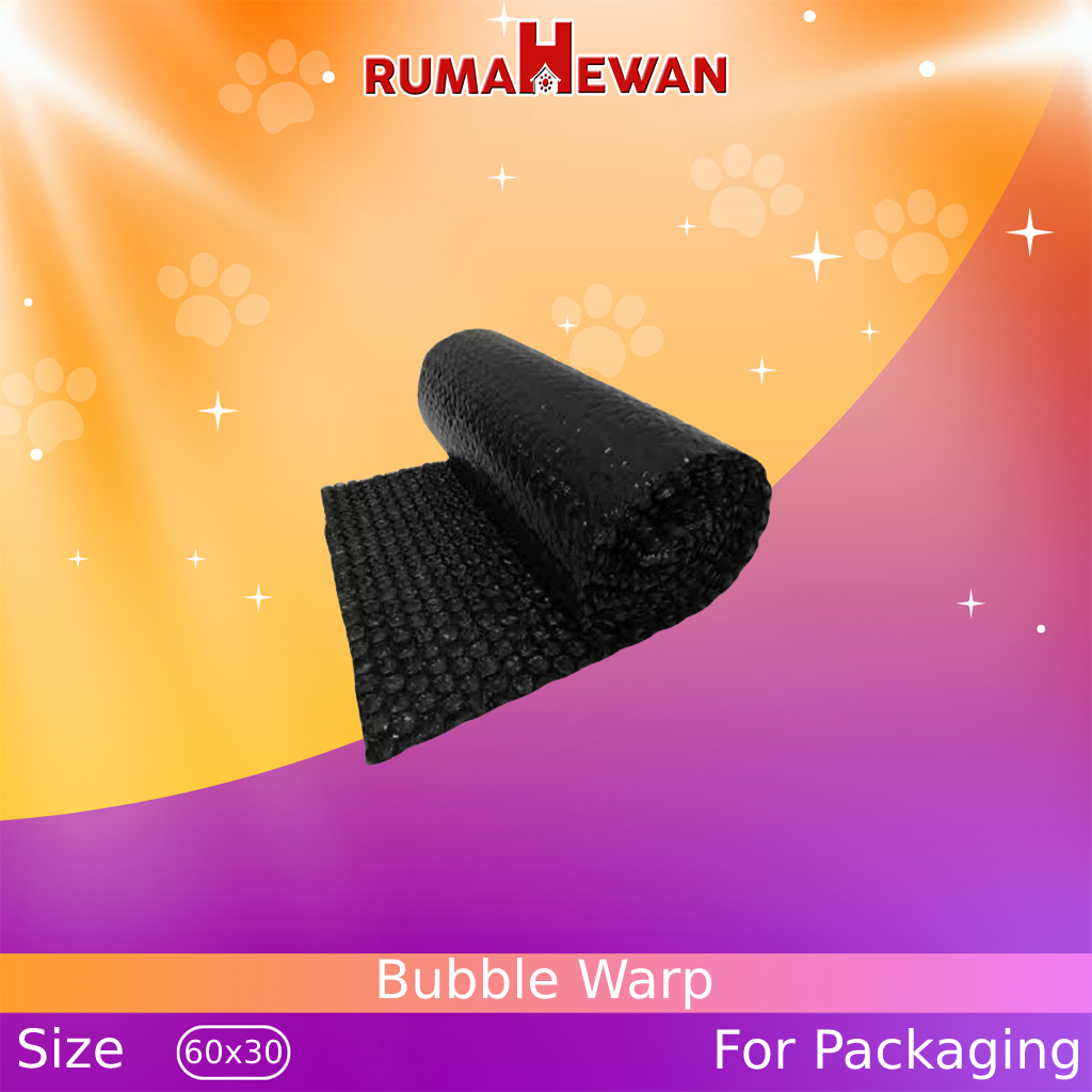 

EXTRA Packaging BUBBLE WRAP untuk packing aman size 60x30 cm