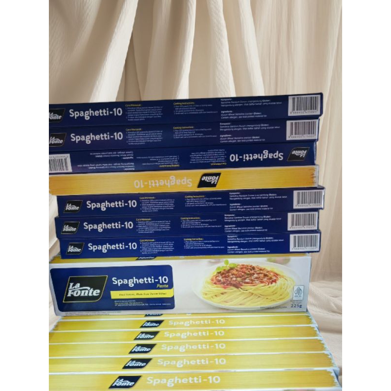 

La Fonte Pasta Spaghetti 225 gram/ Pasta/Spaghetti