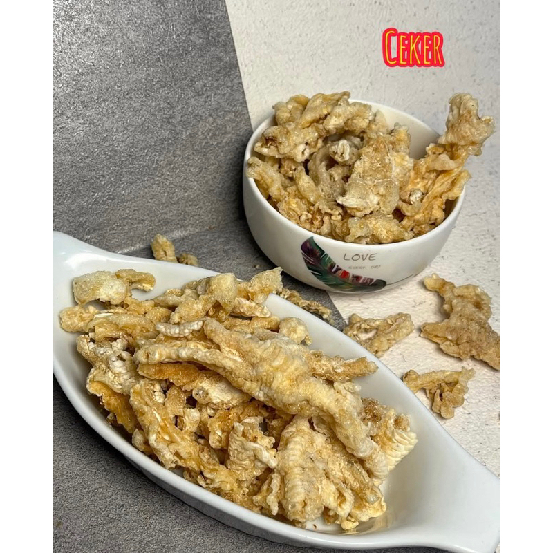 

Keripik Ceker 250 gr (1/4 kg)