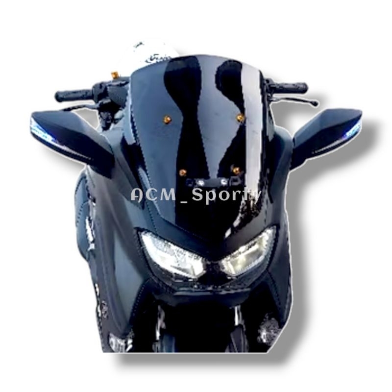 Spion Lipat Variasi Yamaha Nmax New 2020-2024 Led Sein DRL 2in1 Running KUNING Senja BIRU. Garansi