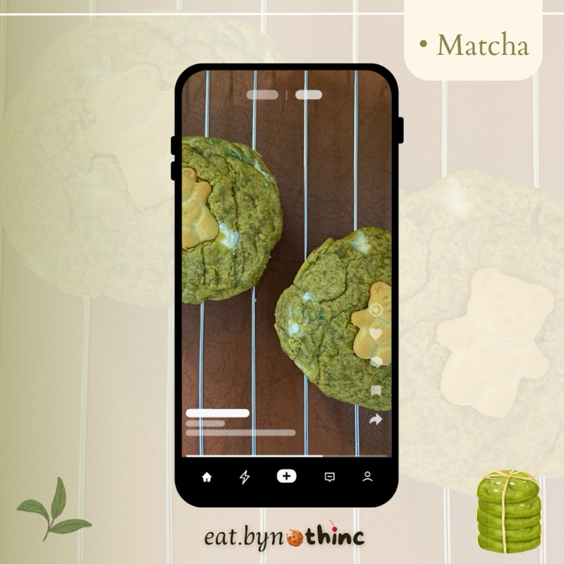 

Soft Cookies Matcha