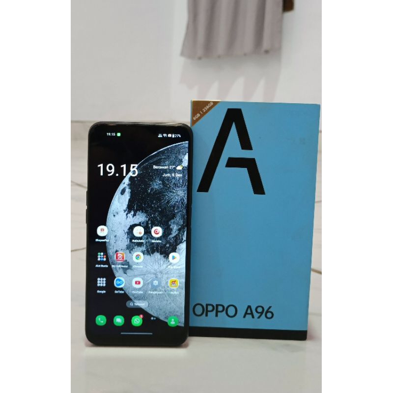 HP OPPO A96 SECOND PUNYA PRIBADI RAM 8/256