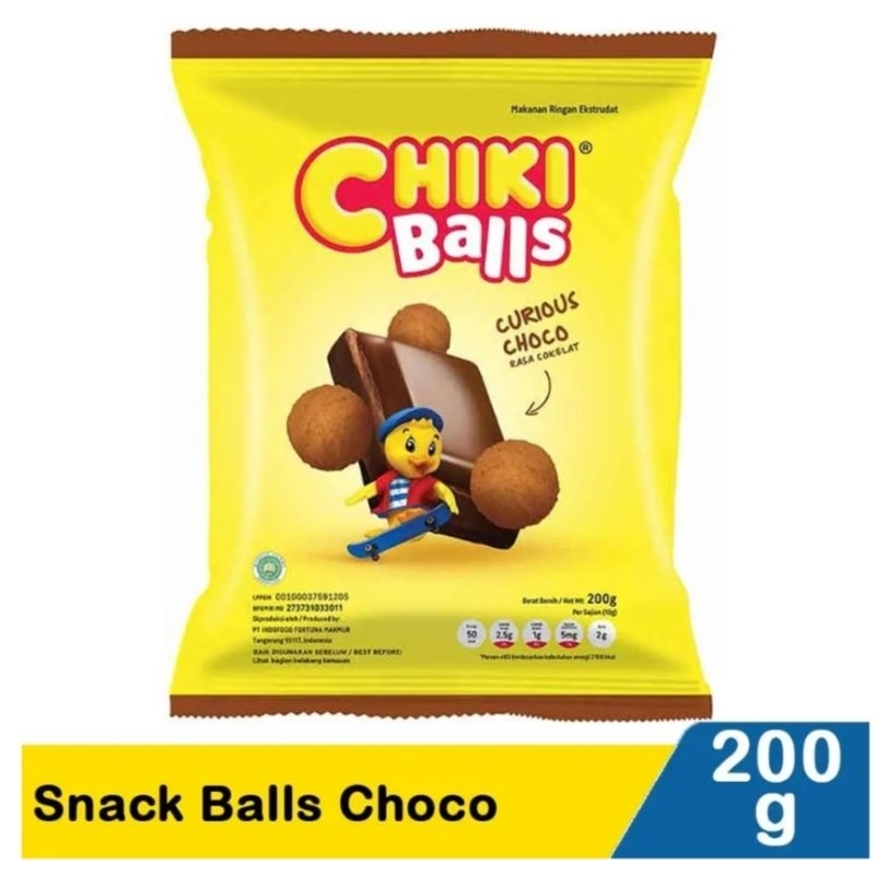 

Chiki balls jumbo choco 200g