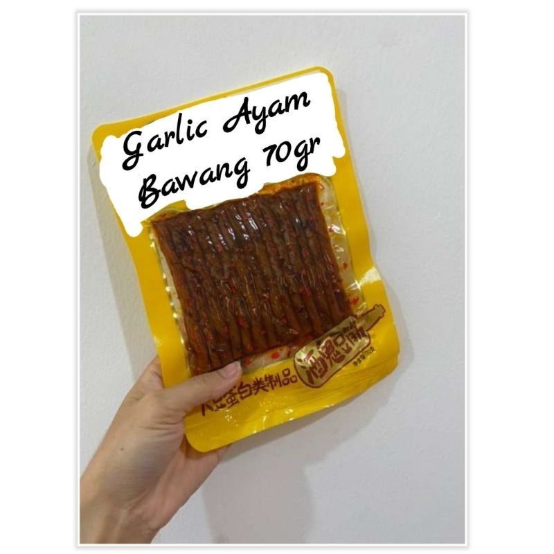 

Cemilan stick rasa indomie ayam bawang cemilang rasa garlic ayam bawang 70gr