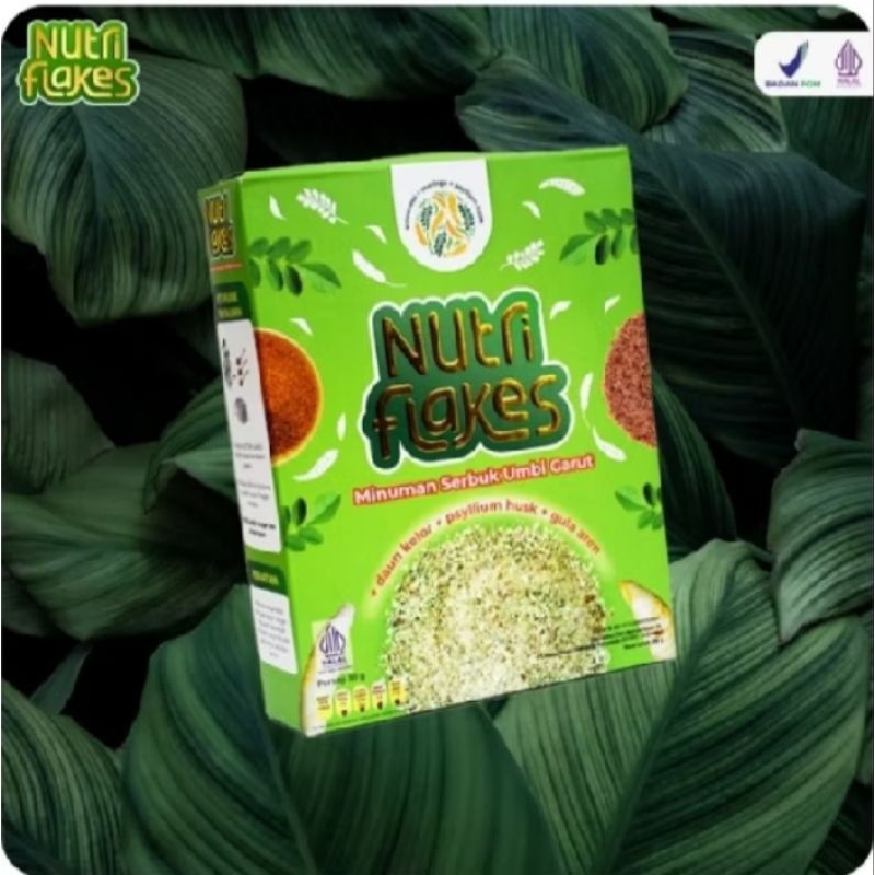

[READY STOK] NUTRIFLAKES Minuman serbuk umbi garut