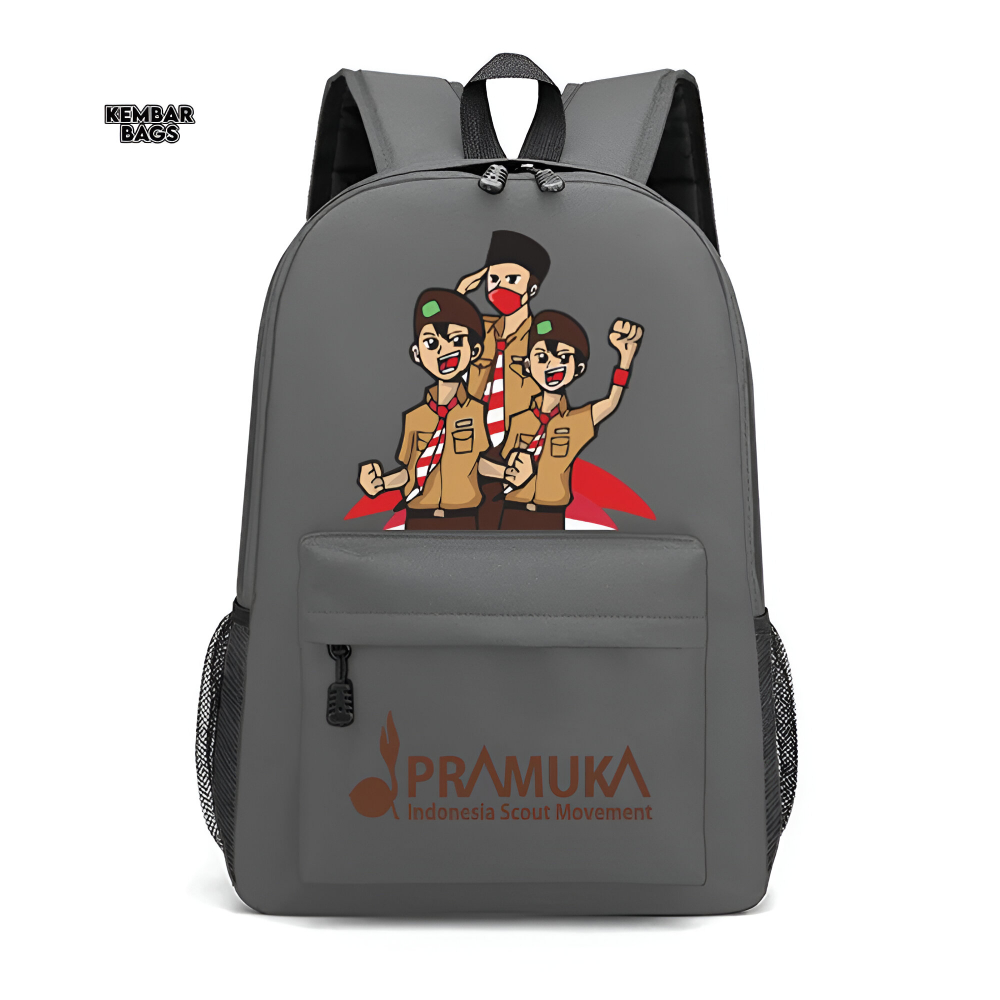 KEMBAR BAGS - Tas Ransel Anak Sekolah Pramuka Bahan Kuat Awet Dan Ringan