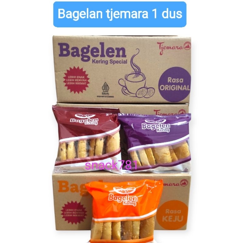 

roti bagelan kering tjemara 1 dus isi 10 pack buatan bandung