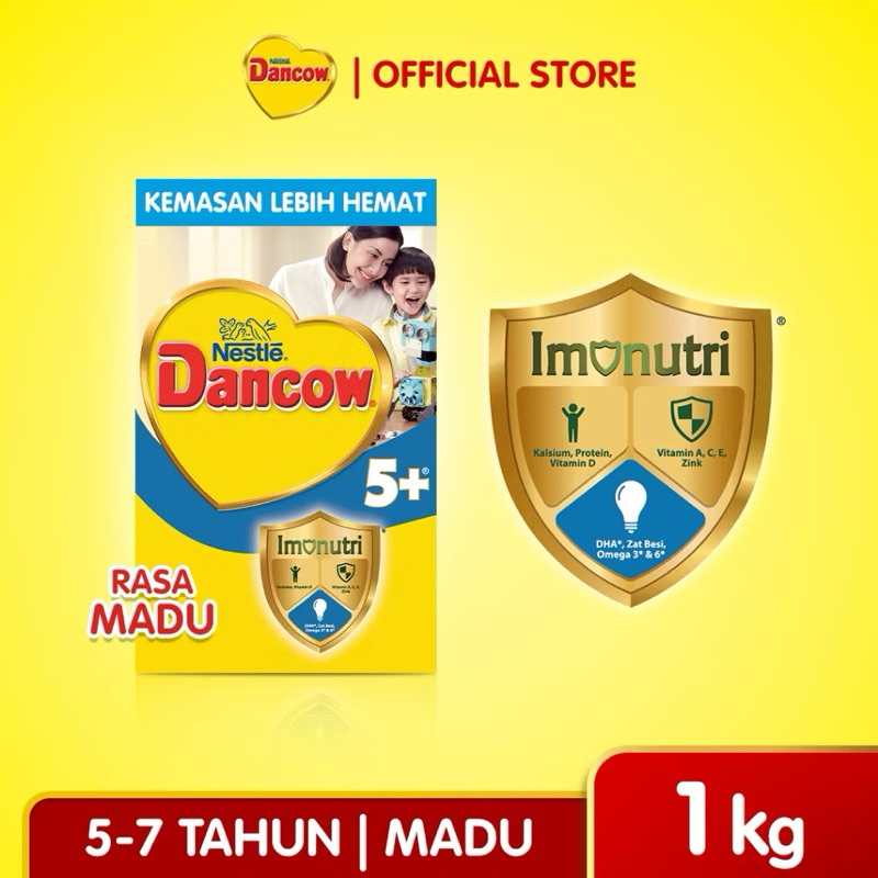 

DANCOW 5+ 5-7TH 1kg MADU