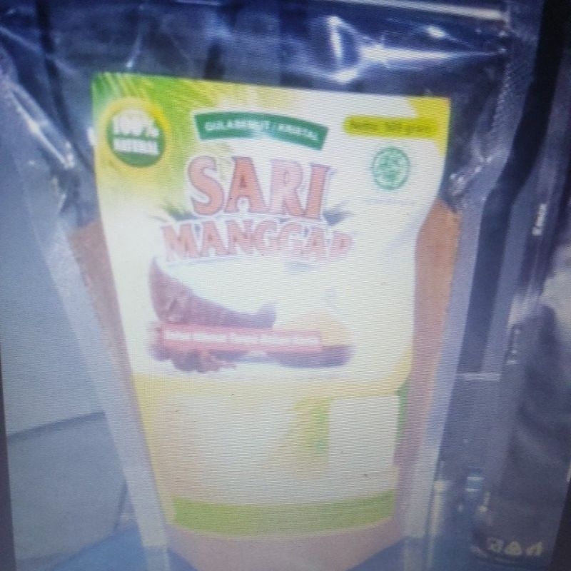 

Sari Manggar Gula semut dan Gula kristal