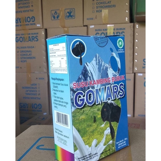 

Susu Kambing Etawa Gomars 200 gram Original