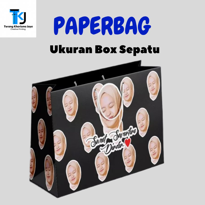 

PAPERBAG BOX SEPATU / PAPERBAG KADO / PAPERBAG CUSTOM WAJAH