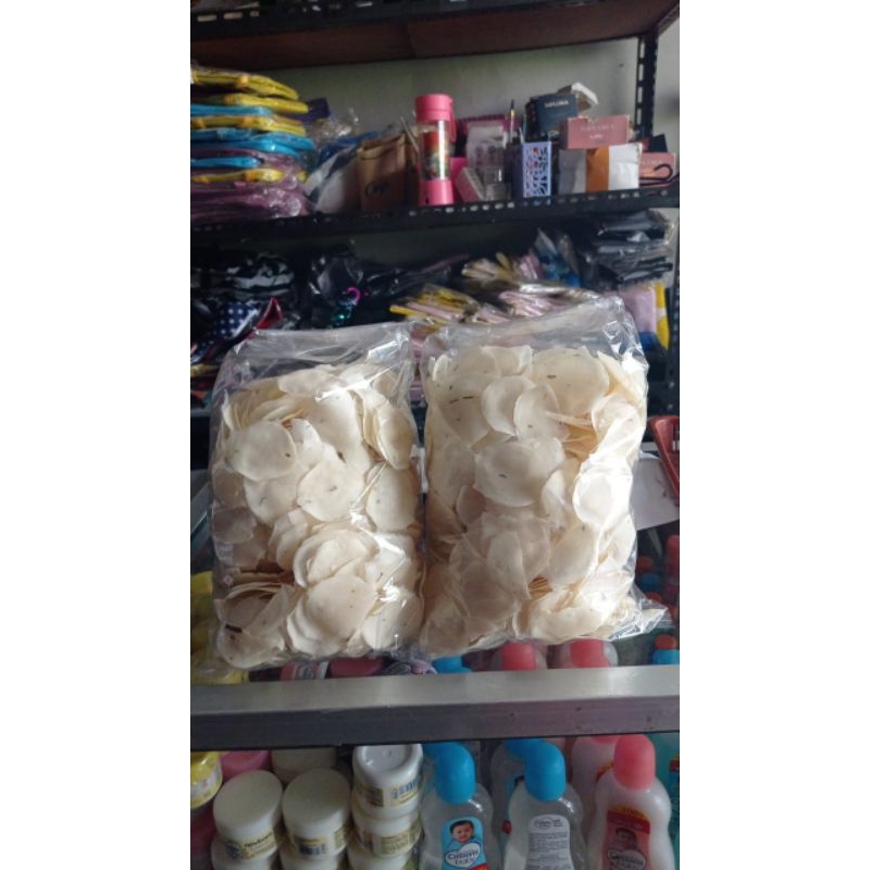 

Keripik Opak Koin mentah 400 gr