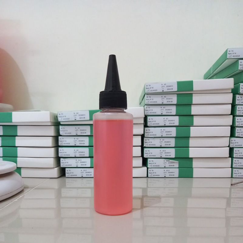 CMS minyak gosok gigi palsu