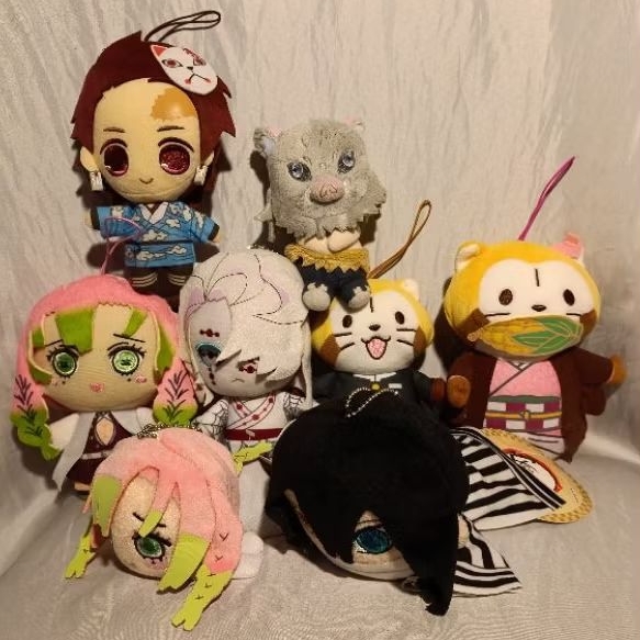 Aneka Boneka Gantungan Kunci Demon Slayer / Kimetsu No Yaiba Part 3 #Nesoberi #Iguro Obanai #Rascal 