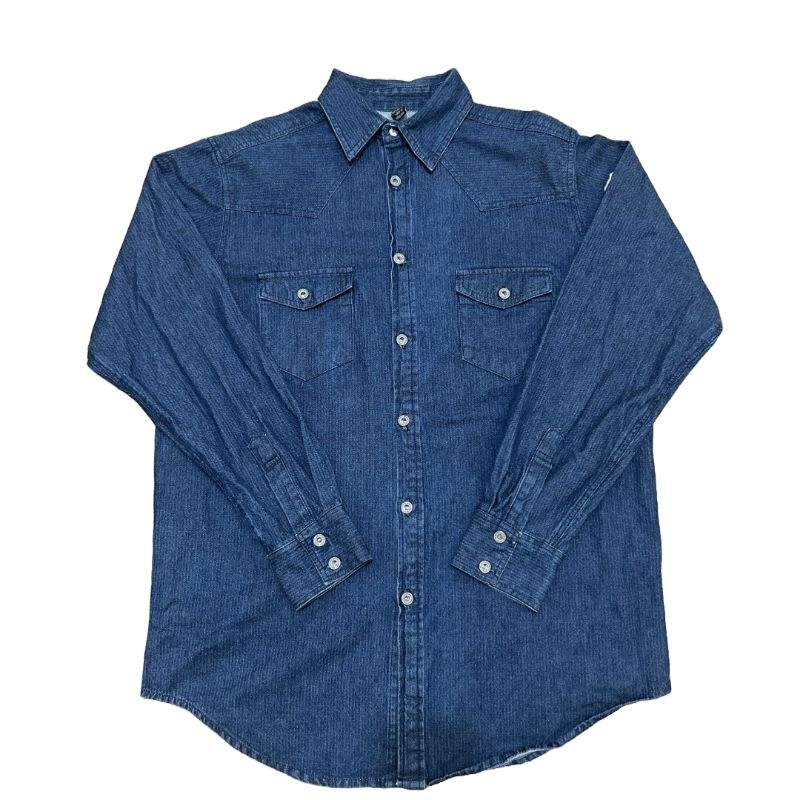 Kemeja Denim Evisu Second Original Preloved