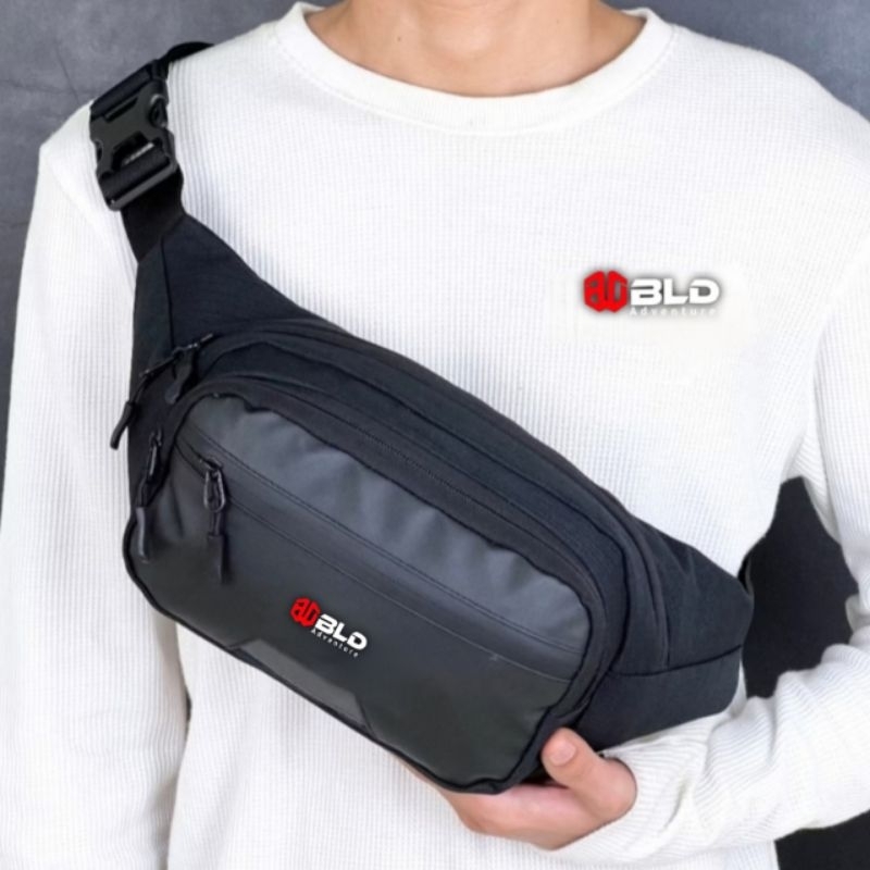Bld Adventure Tas Pinggang Slingbag Waistbag Premium Tas Pinggang Pria Wanita