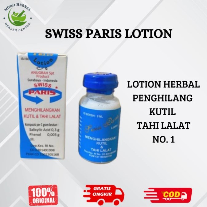 (ORI) Swiss paris obat kutil obat penghilang tahi lalat penghilang kutil dan tahi lalat hidup 1