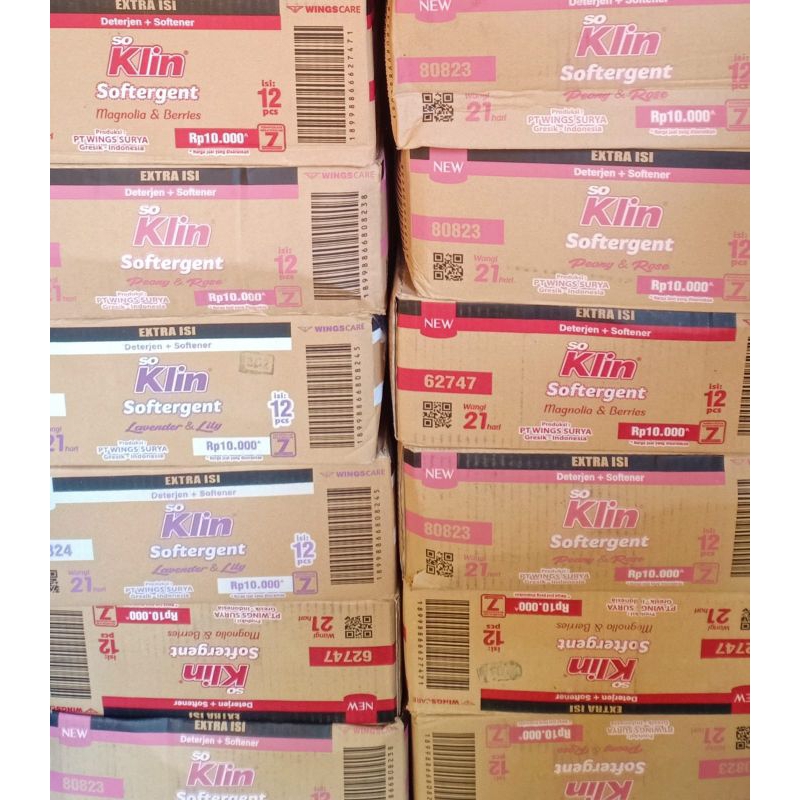 SOKLIN DETERGEN BUBUK 1 DUS ISI 12PCSx425GR