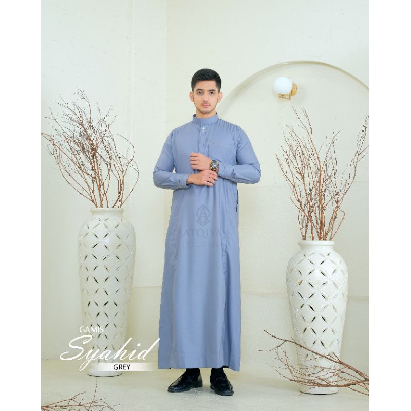 GAMIS SYAHID BY ATQIYA EXCLUSIVE / GAMIS TERBARU / JUBAH ATQIYA / ELEGAN DAN MEWAH
