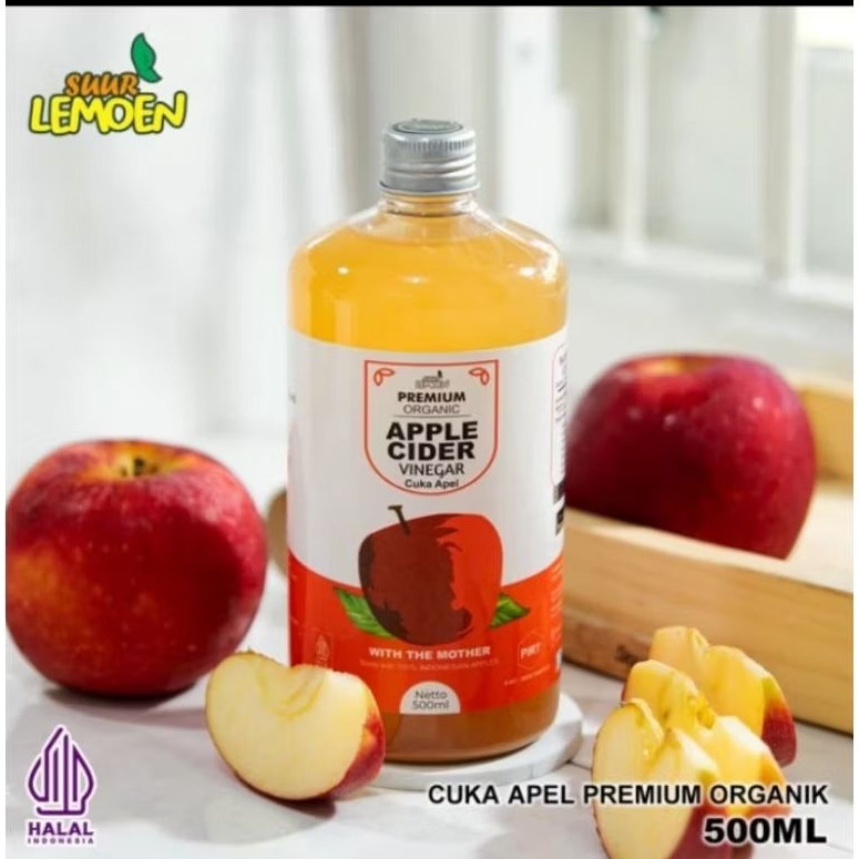 

Cuka Apel 500ml suur lemon