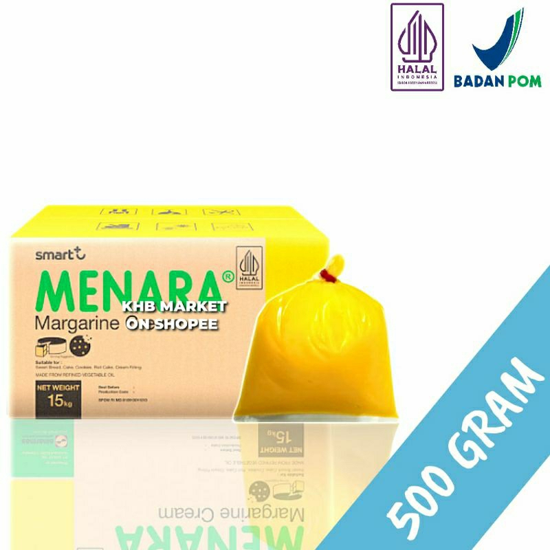 

Margarin Cream Menara 500GR