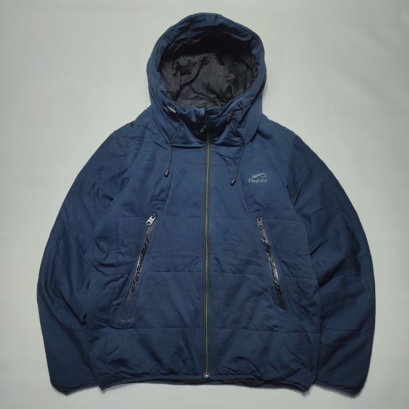 find-out Puffer jacket navy