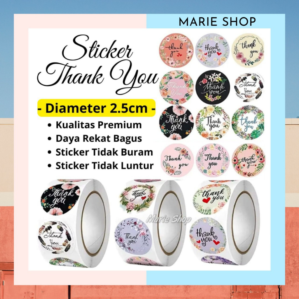 

‼️PART 1‼️ HARGA PER ROLL STICKER THANK YOU STIKER PER ROL - STIKER THANK YOU - SEGEL THANK YOU - LABEL ONLINE SHOP - UCAPAN TERIMA KASIH - STICKER PACKING - STICKER LABEL