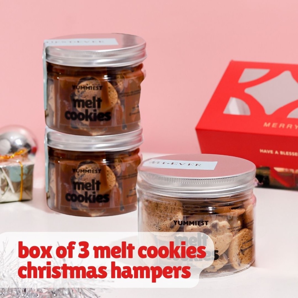 

YUMMIEST - Melt cookies - Special Christmas hampers box natal