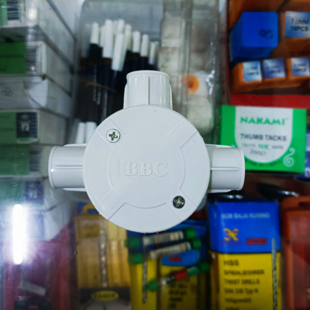 T Dus Listrik Kabel Cabang 3 Putih